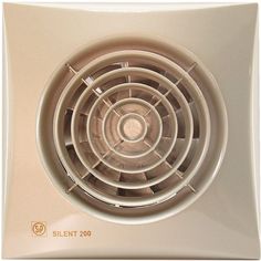 Вентилятор SILENT-200 CZ CHAMPAGNE Вентилятор SILENT-200 CZ CHAMPAGNE