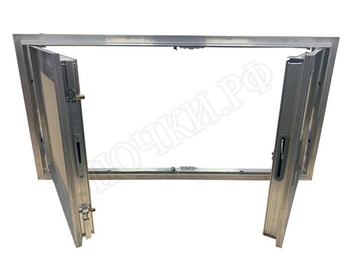 Люк под плитку Техно 2 створки 1800*2000, с кантом, замки вар №4 Люк под плитку Техно 2 створки 1800*2000, с кантом, замки вар №4