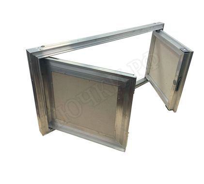 Люк под плитку Техно 2 створки 1800*2000, с кантом, замки вар №4 Люк под плитку Техно 2 створки 1800*2000, с кантом, замки вар №4