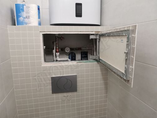 Люк под плитку Нажимной Секрет-Лайт 200*250 Люк под плитку Нажимной Секрет-Лайт 200*250