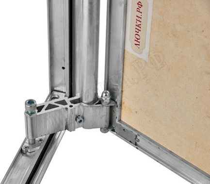 Люк под плитку Секрет 3.0, 2 створки 940*1100, Съемная перегородка Люк под плитку Секрет 3.0, 2 створки 940*1100, Съемная перегородка