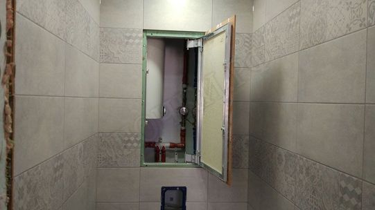 Люк под плитку Нажимной Секрет-Лайт 200*250 Люк под плитку Нажимной Секрет-Лайт 200*250