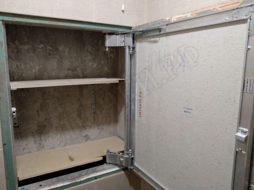 Люк под плитку Нажимной Секрет-Лайт 200*250 Люк под плитку Нажимной Секрет-Лайт 200*250