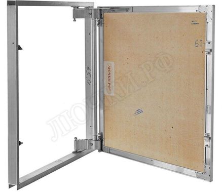 Люк под плитку Нажимной Секрет-Лайт 200*250, 1 створка Люк под плитку Нажимной Секрет-Лайт 200*250, 1 створка