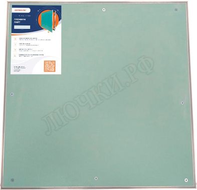 Люк под покраску Премиум Лайт для установки в стену 400*500, С широким кантом 3 мм Люк под покраску Премиум Лайт для установки в стену 400*500, С широким кантом 3 мм