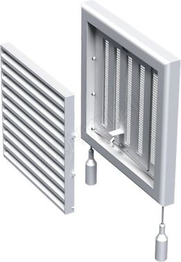 Решетка пластиковая Серия МВ 100 с коричневая Решетка пластиковая Серия МВ 100 с коричневая