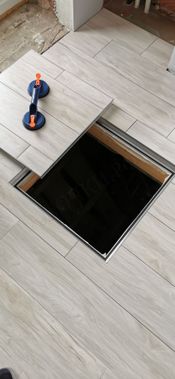 Напольный люк Премиум 50 мм 850*250 Напольный люк Премиум 50 мм 850*250