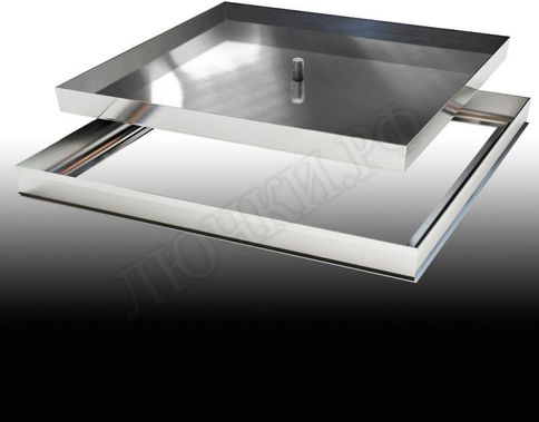 Напольный люк Премиум 48 мм 350*350 Напольный люк Премиум 48 мм 350*350