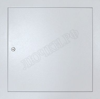 Люк сантехнический усиленный 2мм с замком 2 створки 620*960, Ral1015 Люк сантехнический усиленный 2мм с замком 2 створки 620*960, Ral1015