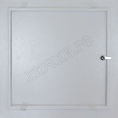 Люк сантехнический усиленный 2мм с замком 2 створки 620*960, Ral1015 Люк сантехнический усиленный 2мм с замком 2 створки 620*960, Ral1015