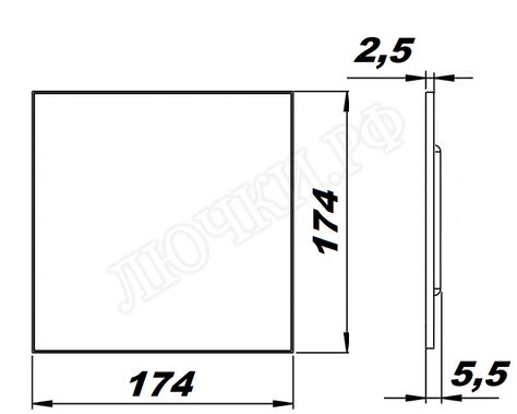 Вытяжной вентилятор airRoxy HS, бежевый, 01-165 Вытяжной вентилятор airRoxy HS, бежевый, 01-165