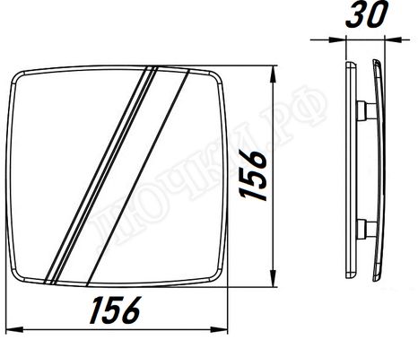 Вытяжной вентилятор Awenta System+, Turbo, 100, KWT100M, PLS100, Серебро (сатин), пластик Вытяжной вентилятор Awenta System+, Turbo, 100, KWT100M, PLS100, Серебро (сатин), пластик