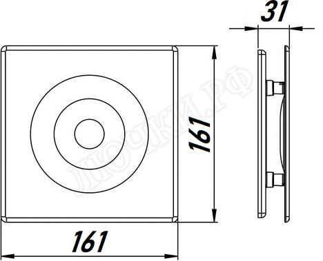 Вытяжной вентилятор Awenta System+, Turbo, 100, KWT100W, POB100, Белый, пластик Вытяжной вентилятор Awenta System+, Turbo, 100, KWT100W, POB100, Белый, пластик