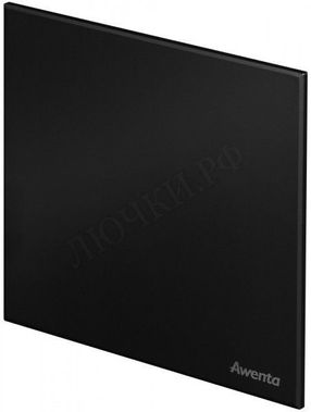 Вытяжной вентилятор Awenta System+, Turbo, 100 KWT100, Trax, PTCB100M, Чёрный матовый, пластик Вытяжной вентилятор Awenta System+, Turbo, 100 KWT100, Trax, PTCB100M, Чёрный матовый, пластик