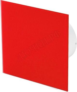 Вытяжной вентилятор Awenta System+, Turbo, 100 KWT100W, Trax Glass, PTGR100P, Красный глянцевый, стекло Вытяжной вентилятор Awenta System+, Turbo, 100 KWT100W, Trax Glass, PTGR100P, Красный глянцевый, стекло